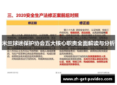 米兰球迷保护协会五大核心职责全面解读与分析