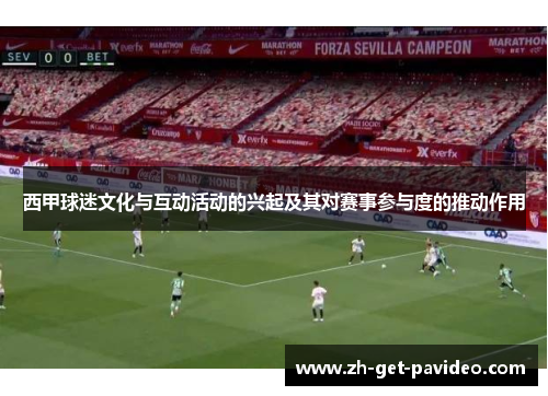 西甲球迷文化与互动活动的兴起及其对赛事参与度的推动作用